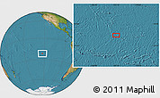 Satellite Location Map of the area around 21° 33' 19" S, 123° 10' 30" W
