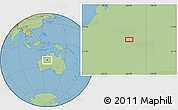 Savanna Style Location Map of the area around 21° 33' 19" S, 126° 43' 29" E