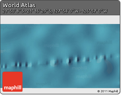 Satellite 3D Map of the Area around 21° 33' 19" S, 127° 25' 30" W
