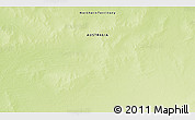 Physical 3D Map of the area around 21° 33' 19" S, 130° 7' 30" E