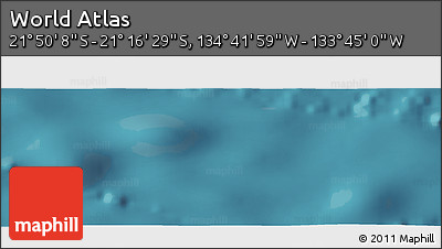 Satellite Panoramic Map of the Area around 21° 33' 19" S, 134° 13' 29" W