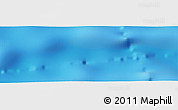 Physical Panoramic Map of the area around 21° 33' 19" S, 13° 31' 30" W