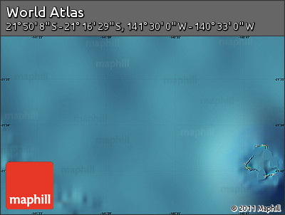 Satellite Map of the Area around 21° 33' 19" S, 141° 1' 30" W