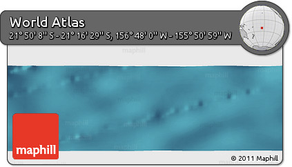 Satellite Panoramic Map of the Area around 21° 33' 19" S, 156° 19' 29" W