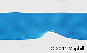 Shaded Relief Panoramic Map of the area around 21° 33' 19" S, 158° 1' 30" W