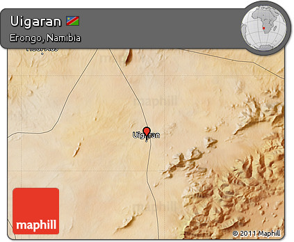 Satellite Map of Uigaran
