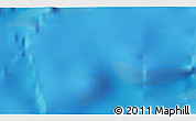 Shaded Relief 3D Map of the area around 21° 33' 19" S, 15° 13' 29" W
