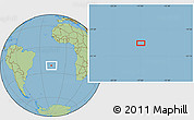 Savanna Style Location Map of the area around 21° 33' 19" S, 16° 55' 29" W