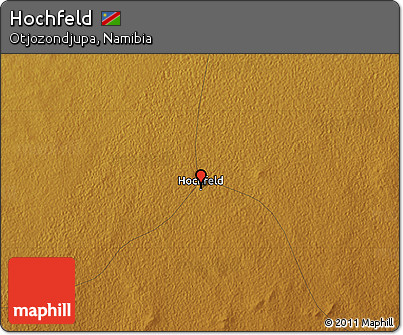 Physical Map of Hochfeld