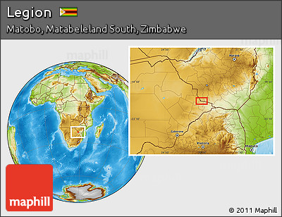 Physical Location Map of Legion
