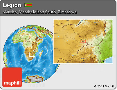 Physical Location Map of Legion