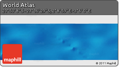 Physical Panoramic Map of the Area around 21° 33' 19" S, 2° 37' 30" E