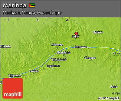 Physical Map of Maringa
