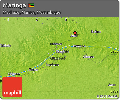 Physical Map of Maringa