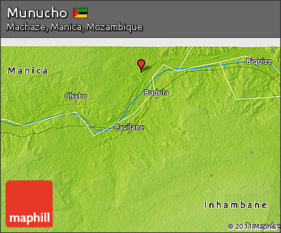 Physical 3D Map of Munucho
