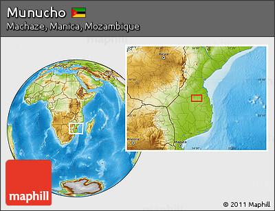 Physical Location Map of Munucho