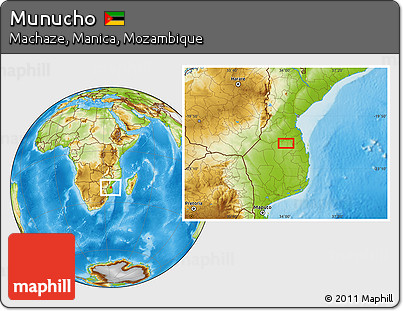 Physical Location Map of Munucho