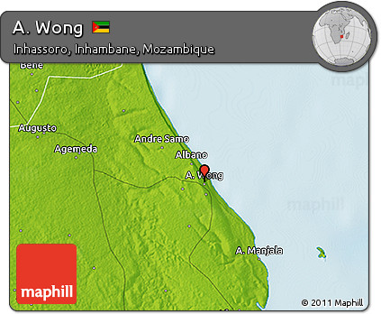 Physical 3D Map of A. Wong