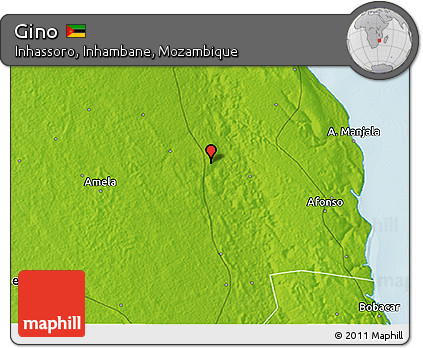 Physical 3D Map of Gino