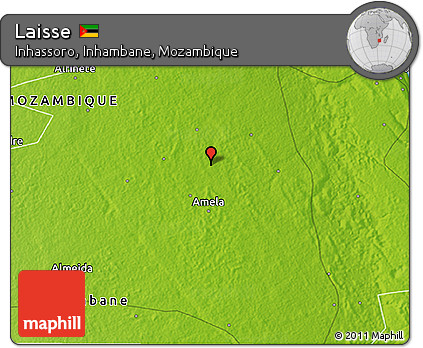 Physical 3D Map of Laisse