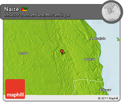 Physical 3D Map of Naite
