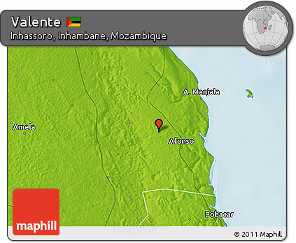 Physical 3D Map of Valente
