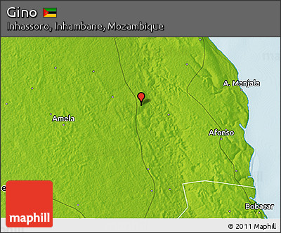 Physical 3D Map of Gino