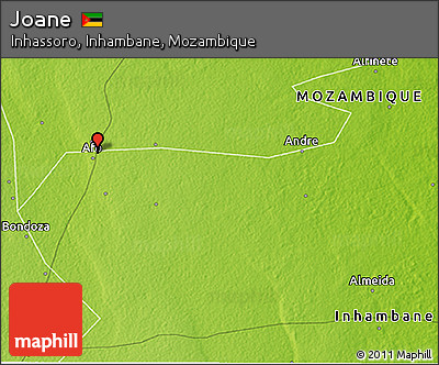 Physical 3D Map of Joane