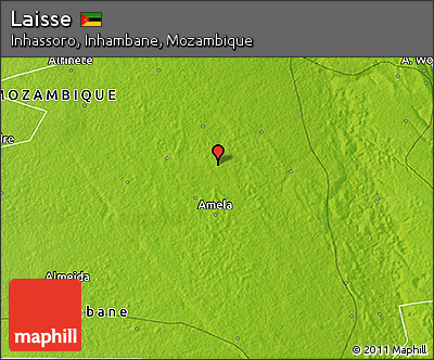 Physical 3D Map of Laisse