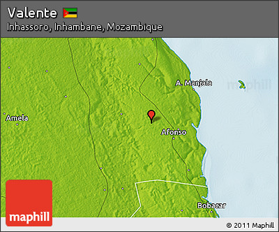 Physical 3D Map of Valente