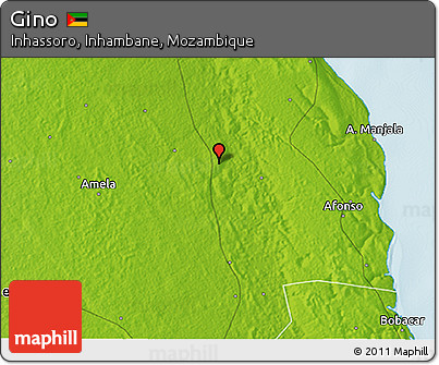 Physical 3D Map of Gino
