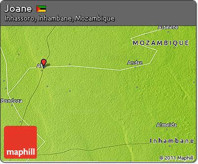 Physical 3D Map of Joane