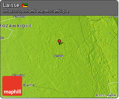 Physical 3D Map of Laisse