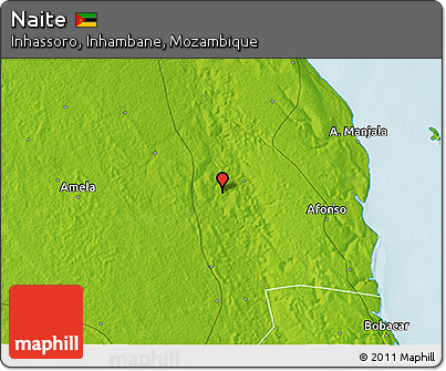 Physical 3D Map of Naite