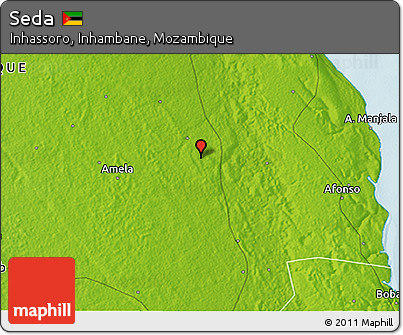 Physical 3D Map of Seda