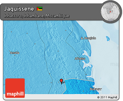 Political 3D Map of Jaquissene