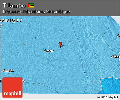 Political 3D Map of Tilambo