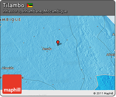 Political 3D Map of Tilambo