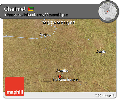 Satellite 3D Map of Chaimel