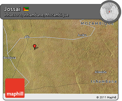 Satellite 3D Map of Jossai