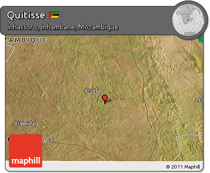 Satellite 3D Map of Quitisse