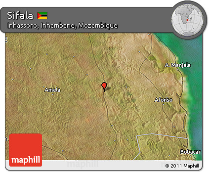 Satellite 3D Map of Sifala