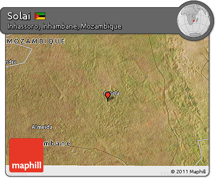 Satellite 3D Map of Solai