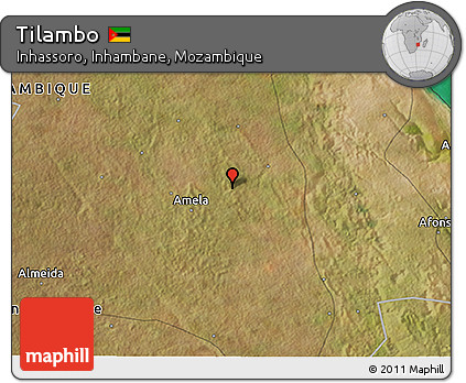 Satellite 3D Map of Tilambo