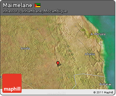 Satellite 3D Map of Maimelane