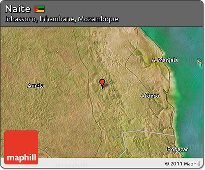 Satellite 3D Map of Naite