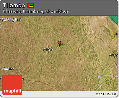 Satellite 3D Map of Tilambo