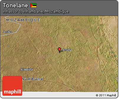 Satellite 3D Map of Tonelane