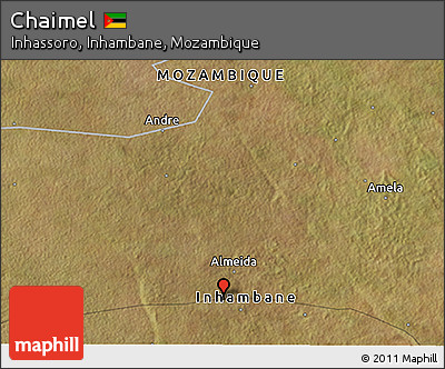 Satellite 3D Map of Chaimel