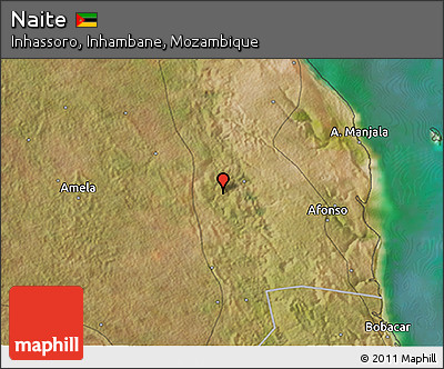 Satellite 3D Map of Naite